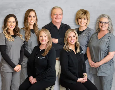 The friendly dental team at Pybus Dental in Amarillo, Texas